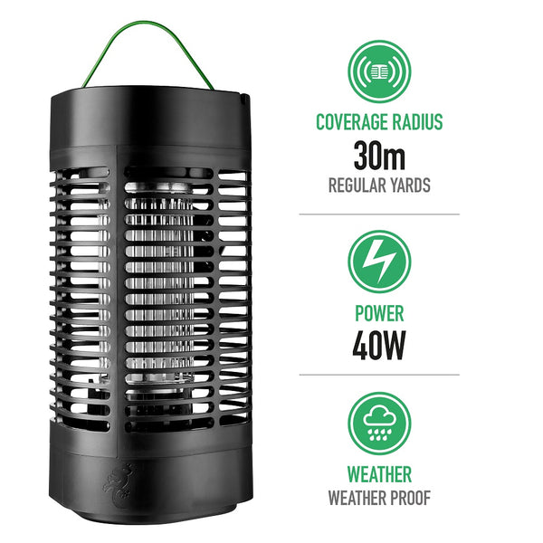 Insectomatic Gecko Bug Zapper 40 Watt Outdoor Bug Zapper BUY ONLINE