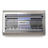 LED light fixture with 'IND35 LED' branding on a white background